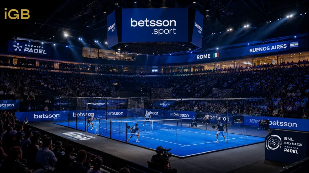 Betsson Expands Global Padel Strategy Through Rome and Buenos Aires