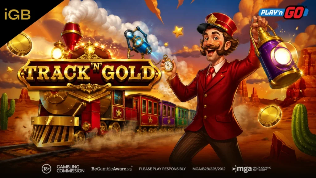 Play’n GO Launches Racing-Themed Track N’ Gold Slot