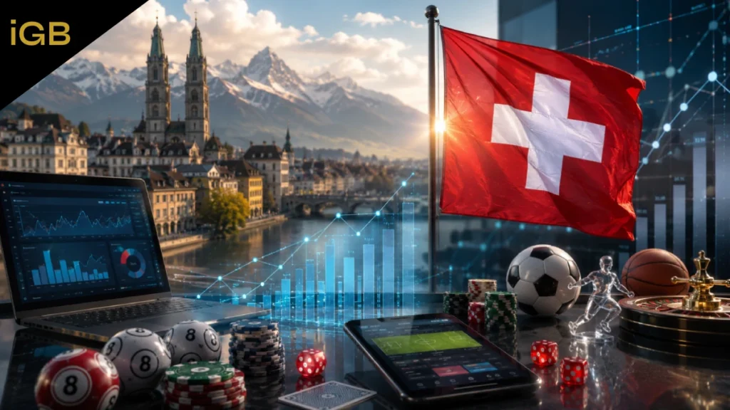 Gespa Reports CHF 3.87 Billion Swiss Gambling Market Turnover in 2025