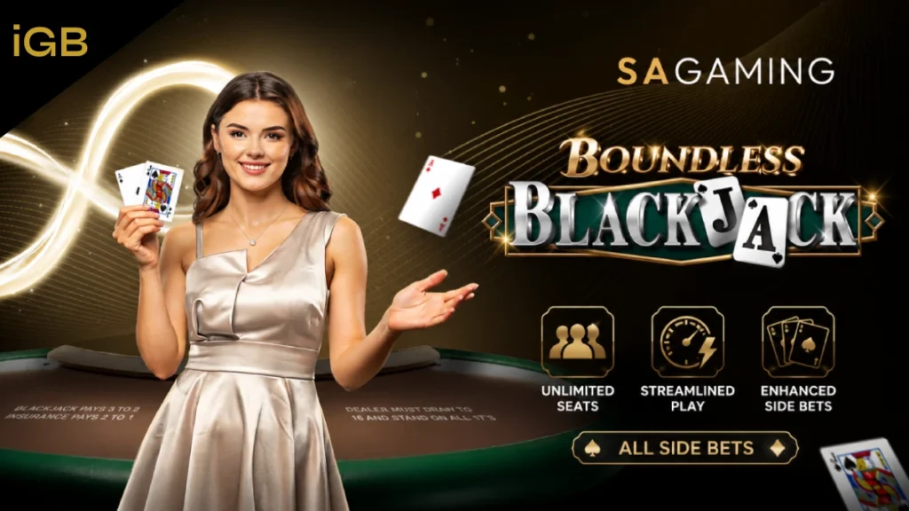 SA Gaming Launches Boundless Blackjack for Live Casino Players